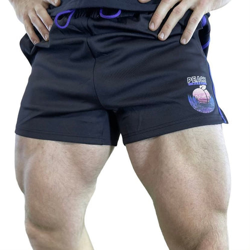 Peach Daddy (COSMIC PURPLE) Bodybuilding Shorts