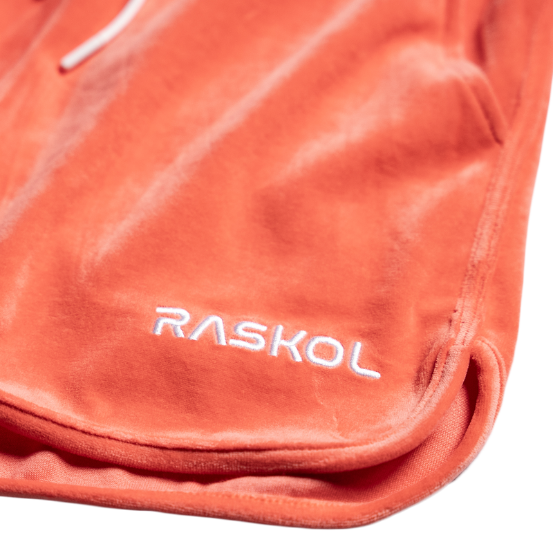 RASKOL Coral Velour Shorts (LIMITED EDITION)