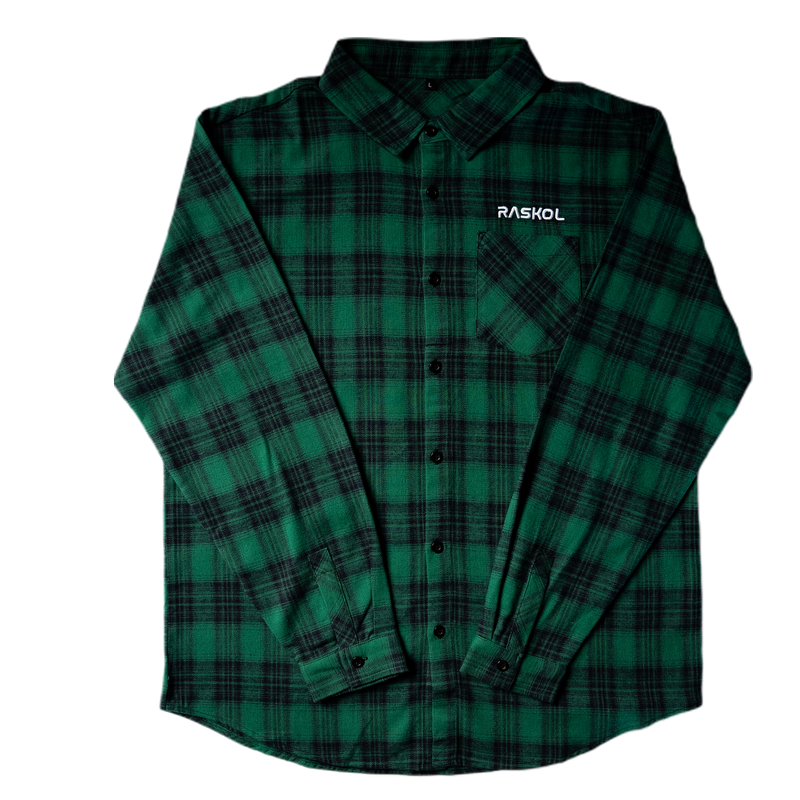 Bad Boy Gym Flannel (Forest Green) *LIMITED EDITION*