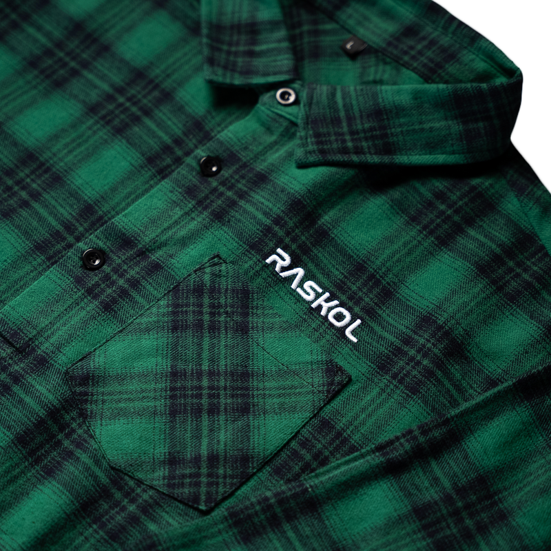 Bad Boy Gym Flannel (Forest Green) *LIMITED EDITION*