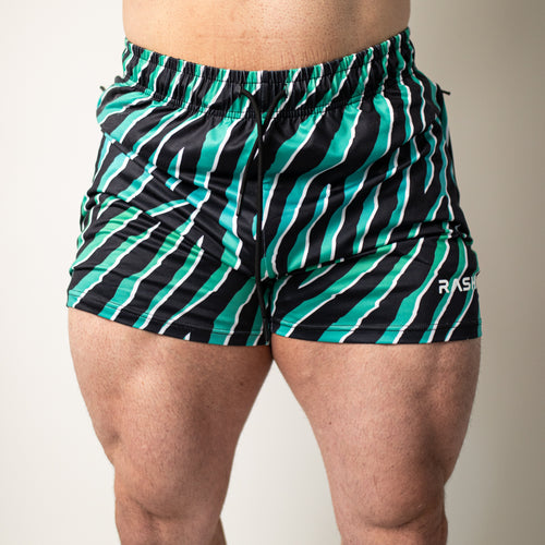 GREEN ZEBRA APEX Bodybuilding Shorts