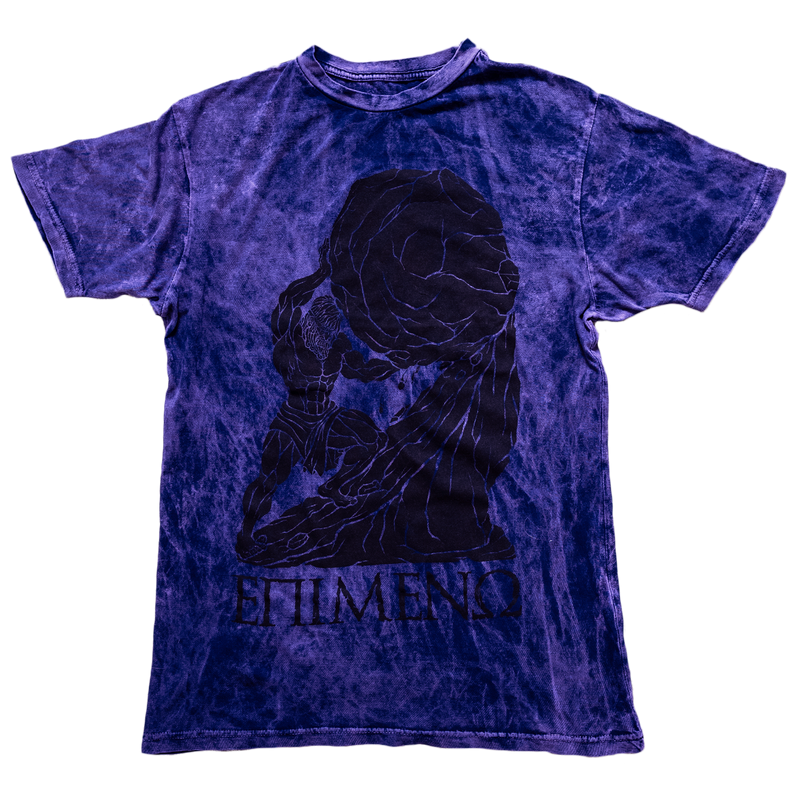 PERSEVERE (Sisyphus Struggles) (LIMITED EDITION PURPLE ACID WASH)