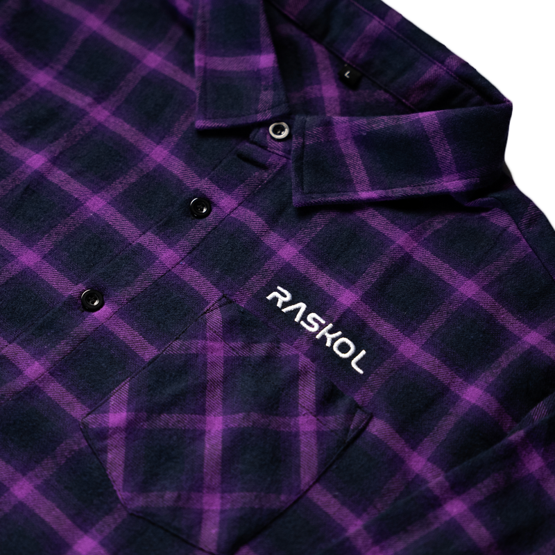 Bad Boy Gym Flannel (Deep Purple) *LIMITED EDITION*