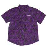 PURPLE TIGER (Post-Workout Button Up Top)