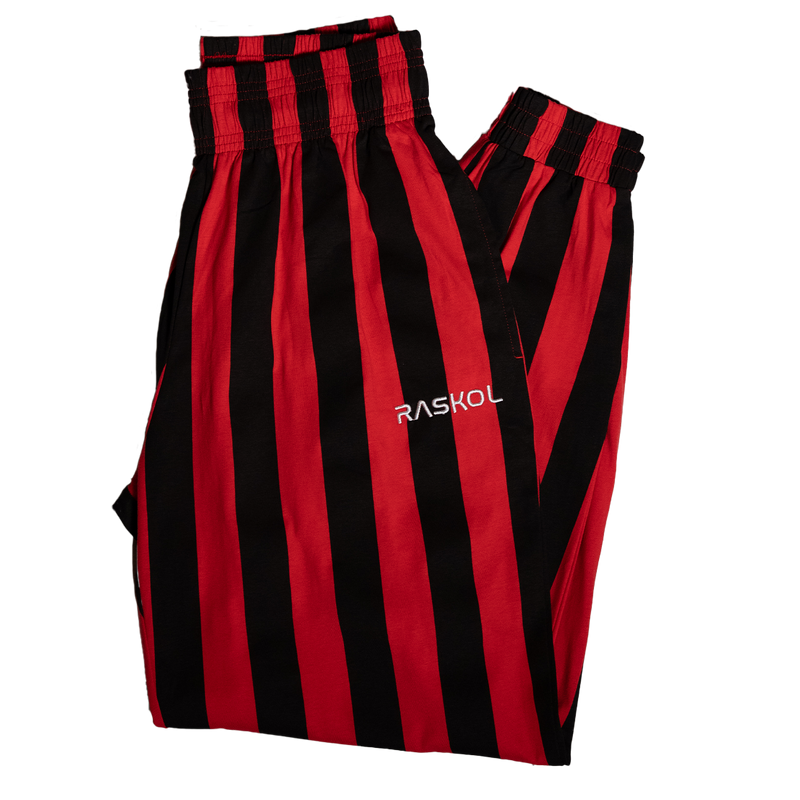 DUMP COVER 2.0 (RED STRIPED Parachute Pants)