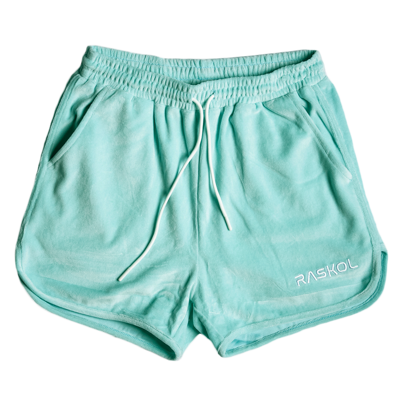 RASKOL Seafoam Velour Shorts (LIMITED EDITION) Raskol Apparel Canada