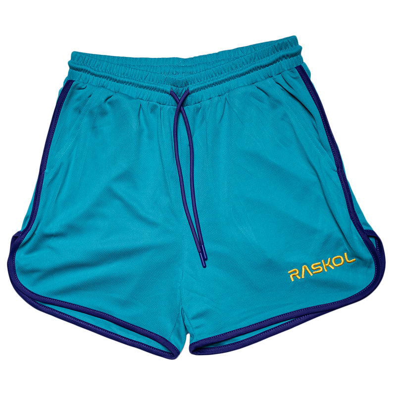 RASKOL TEAL PURPLE Classic Shorts