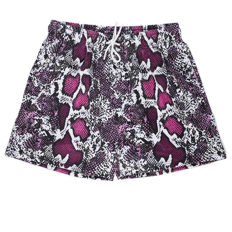 WHITE SNAKE APEX Bodybuilding Shorts