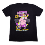 Kinda Chunky. Kinda Hunky. (Black) *Fitted Tee*