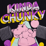 Kinda Chunky. Kinda Hunky. (Black) *Fitted Tee*