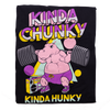 Kinda Chunky. Kinda Hunky. (Black) *Fitted Tee*