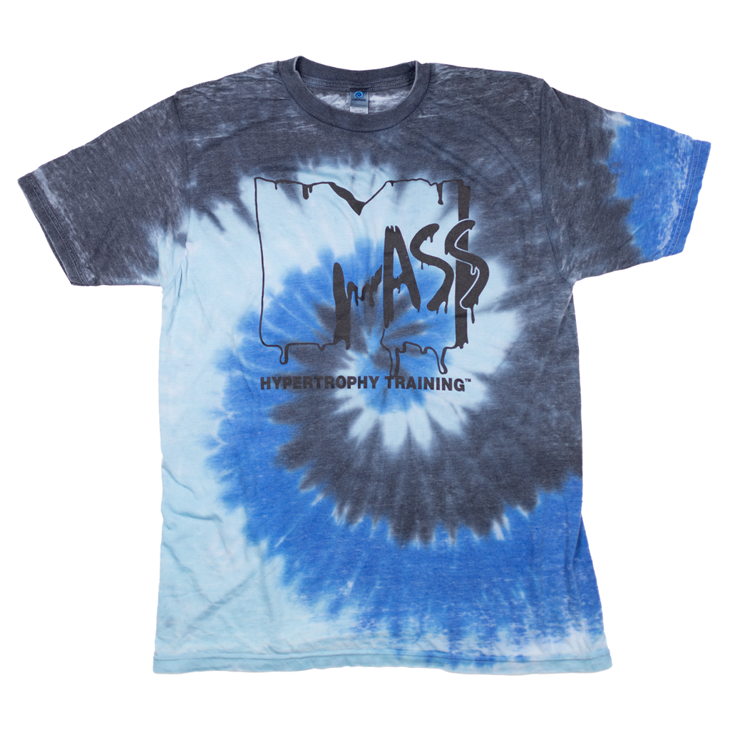 MASS (Tie Dye Sea Blue) *Relaxed Tee* – Raskol Apparel Canada