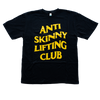 Anti-Skinny Lifting Club (PREMIUM OVERSIZED TEE)